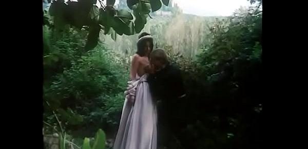  Full-breasted darkhaired beauty Ophelia repels Hamlet&039;s advances and reproaches him with falling of her father by Hamlet&039;s sword